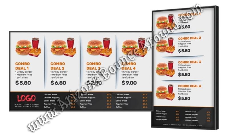 Digital Menu Board Rental Phoenix AZ